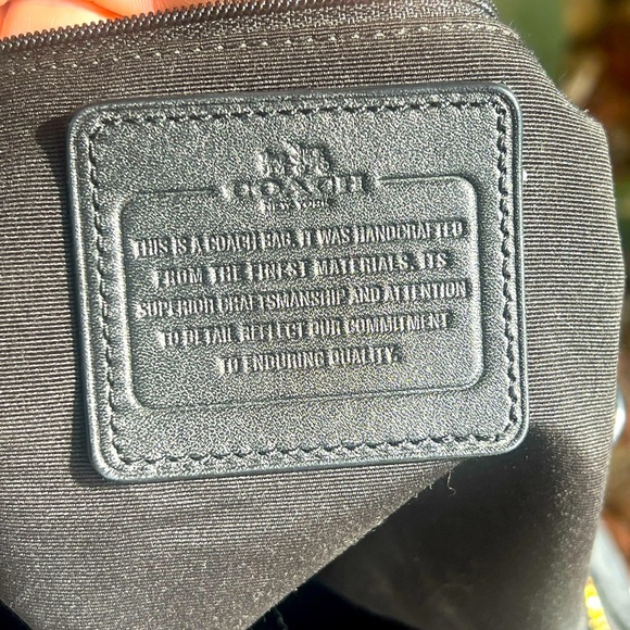 Coach Studded Celeste hobo bag black leather *EUC* - Picture 6 of 7